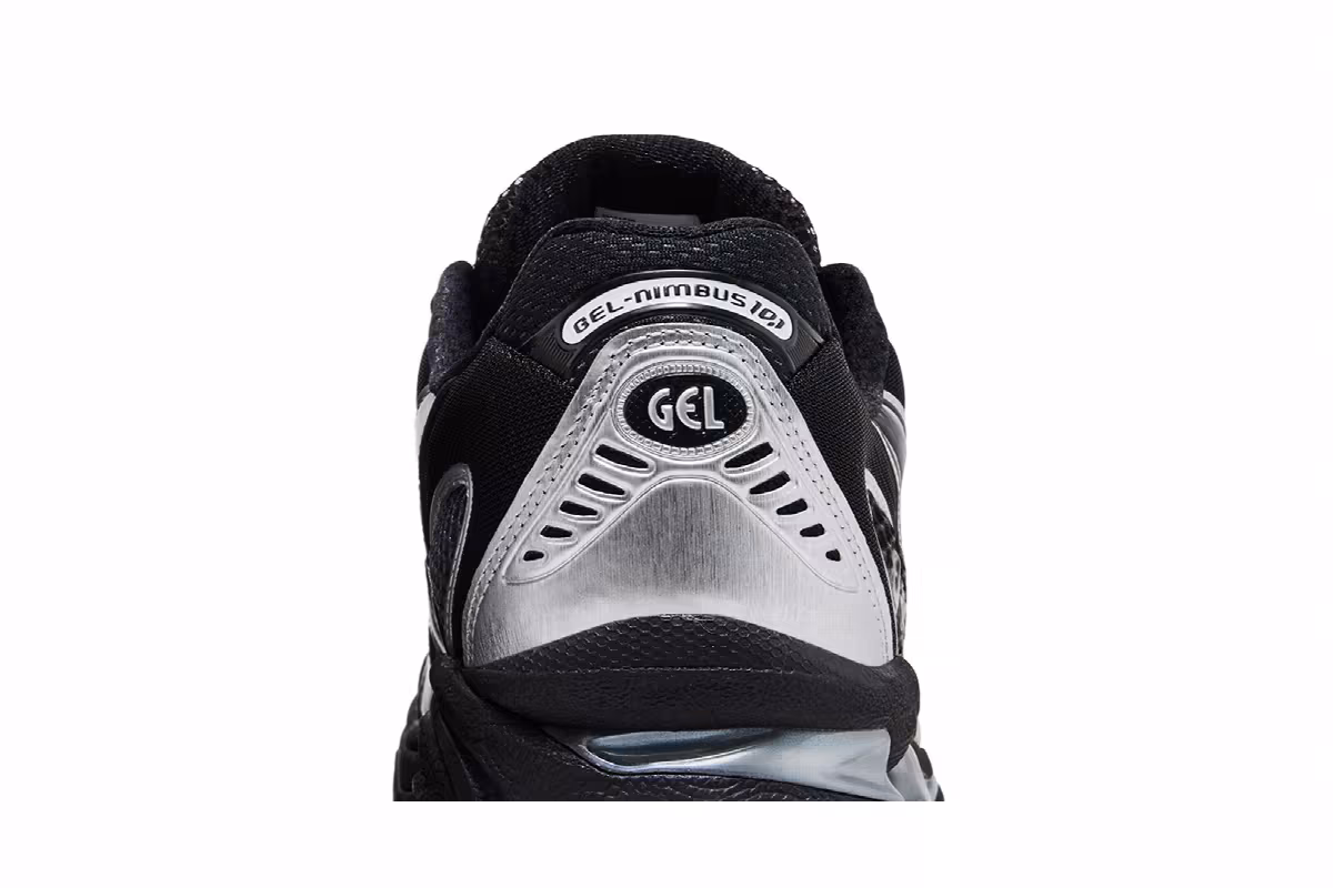 ASICS GEL-Nimbus 10.1 Black Pure Silver, view 8