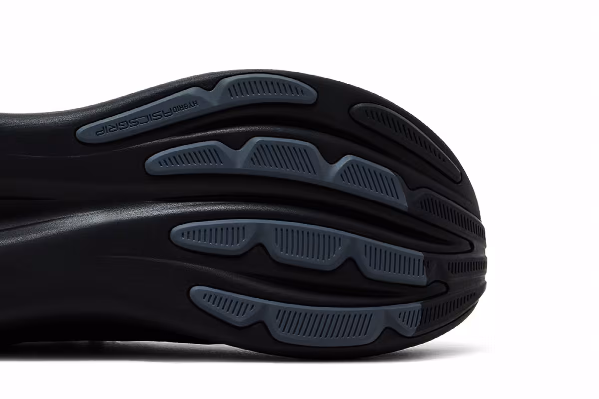 ASICS GEL-Nimbus 28 2E Wide Black Graphite Grey, view 6