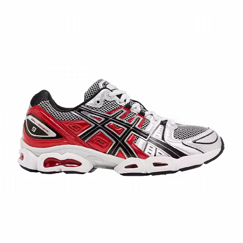 ASICS Gel Nimbus 9 'Pure Silver Classic Red'