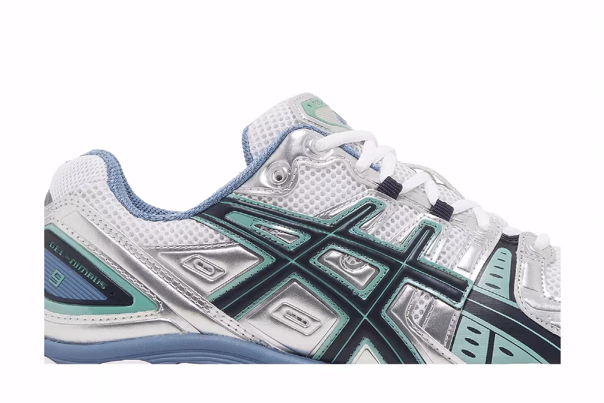 ASICS Gel Nimbus 9 Mint Steel Blue, view 3