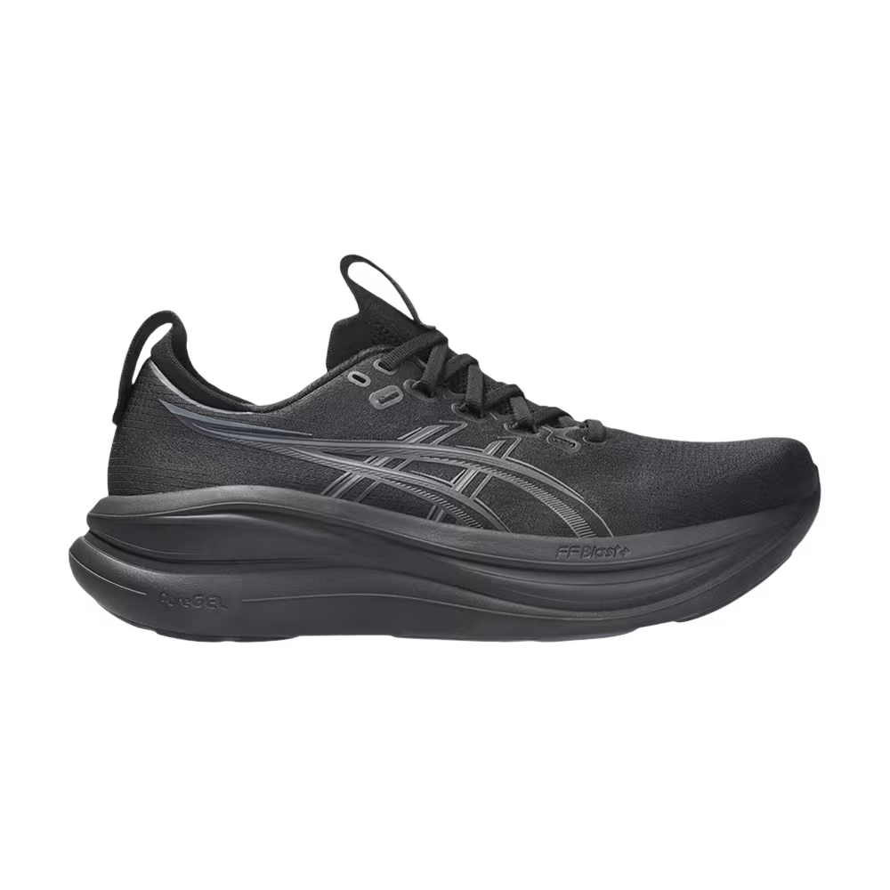 ASICS GEL-Nimbus 28 4E Extra Wide Black Graphite Grey