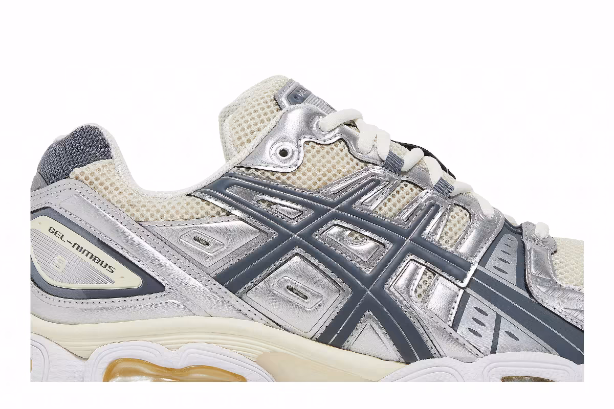 ASICS Gel Nimbus 9 Pure Silver Metropolis, view 3