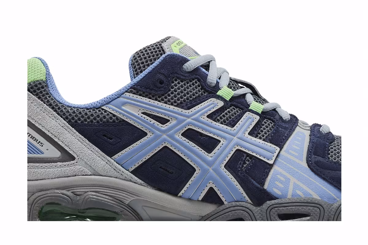 ASICS Gel Nimbus 9 Steel Grey Blue Harmony, view 3