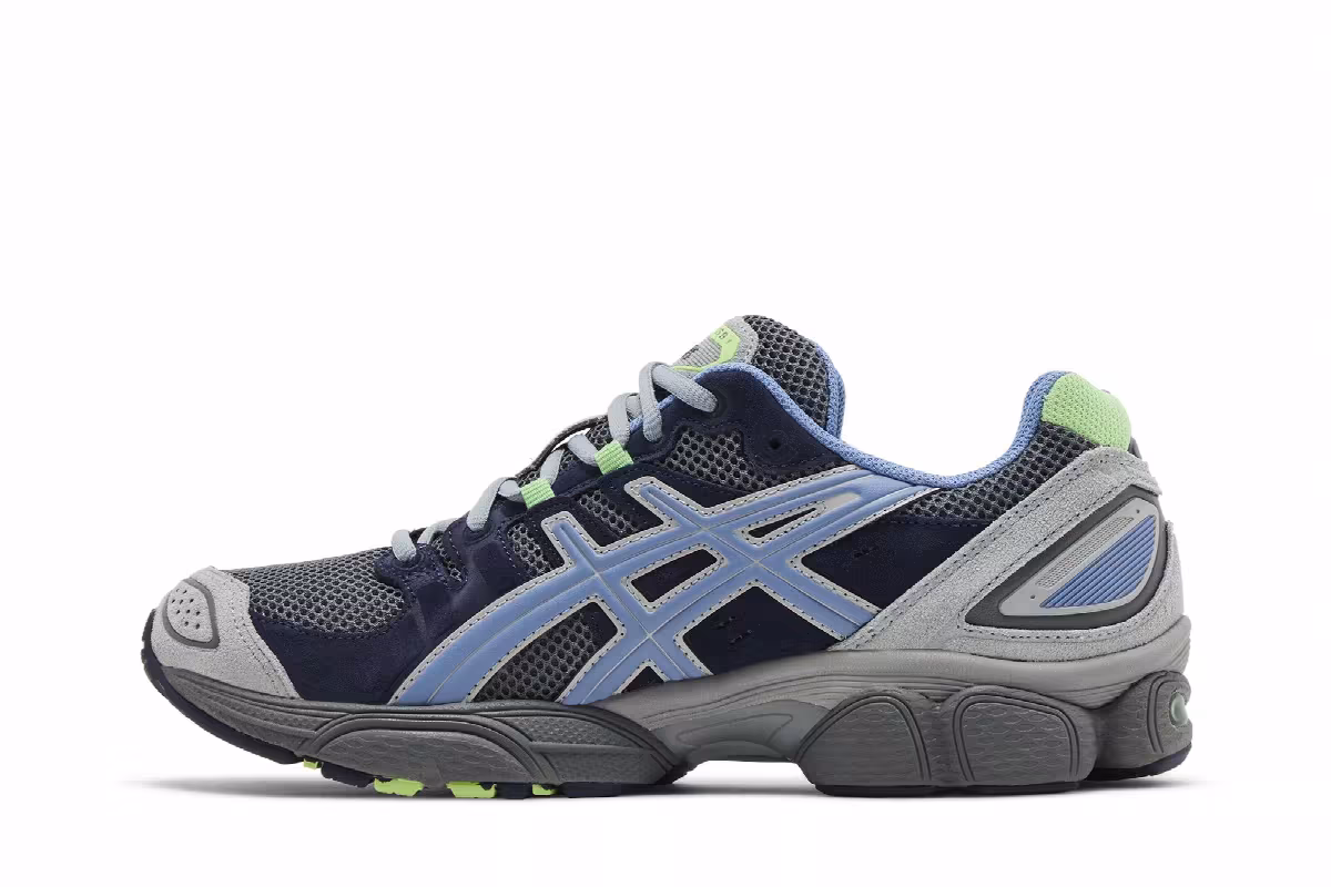 ASICS Gel Nimbus 9 Steel Grey Blue Harmony, view 4