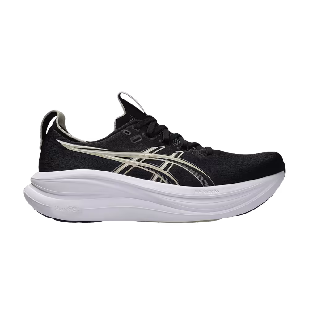 ASICS GEL-Nimbus 28 4E Extra Wide Black Feather Grey