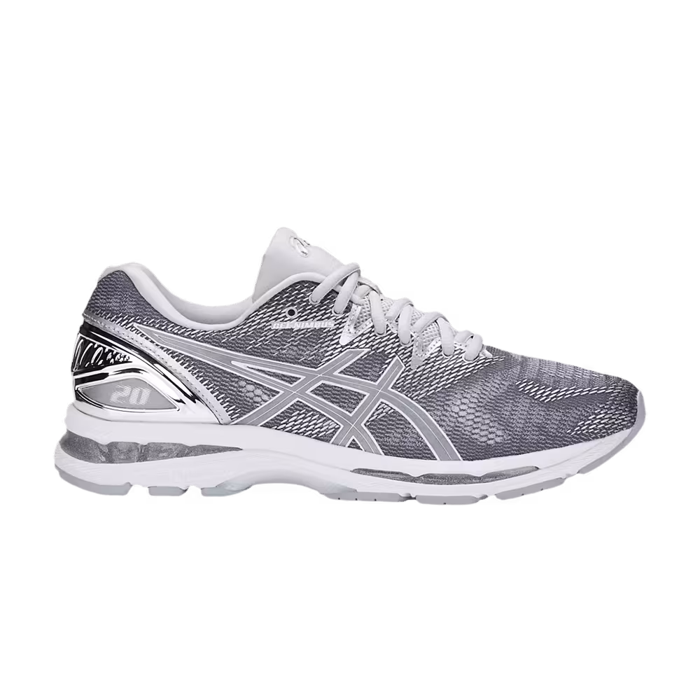 Asics Gel Nimbus 20 Platinum Carbon Silver