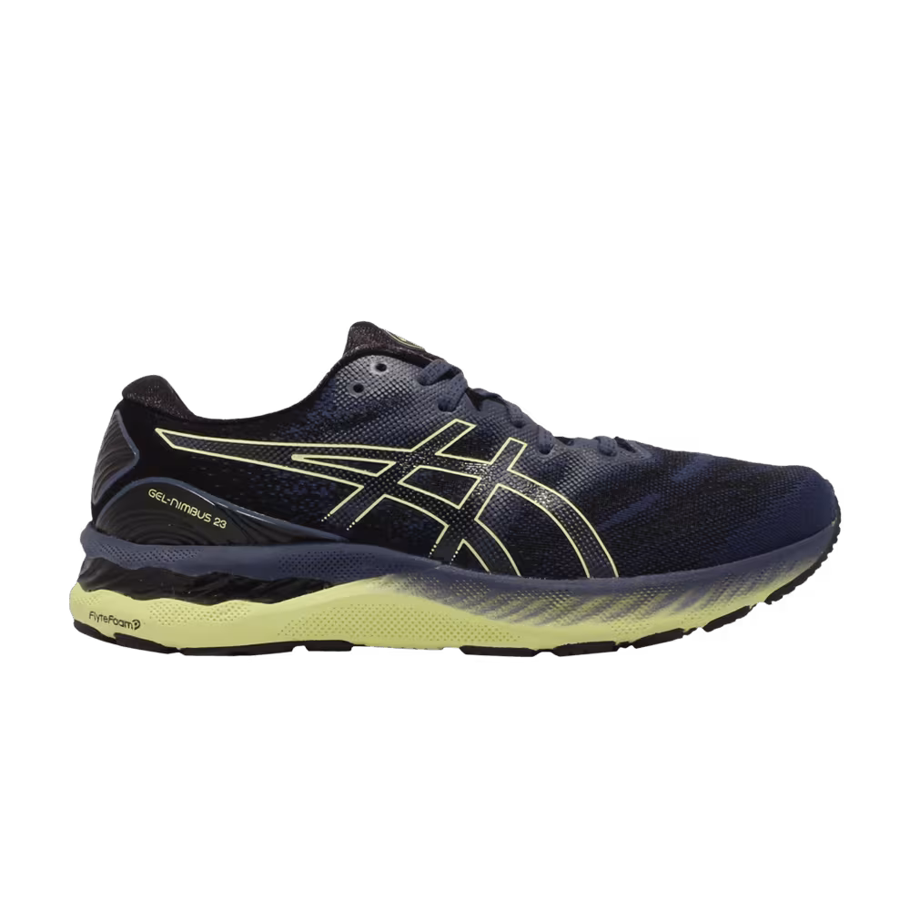 Asics Gel Nimbus 23 Thunder Blue Glow Yellow