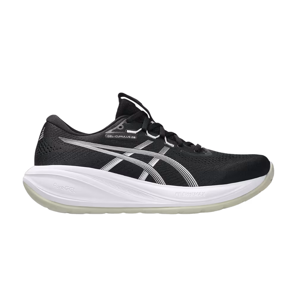 ASICS Gel-Cumulus 28 4E Extra Wide' Black White' Black White