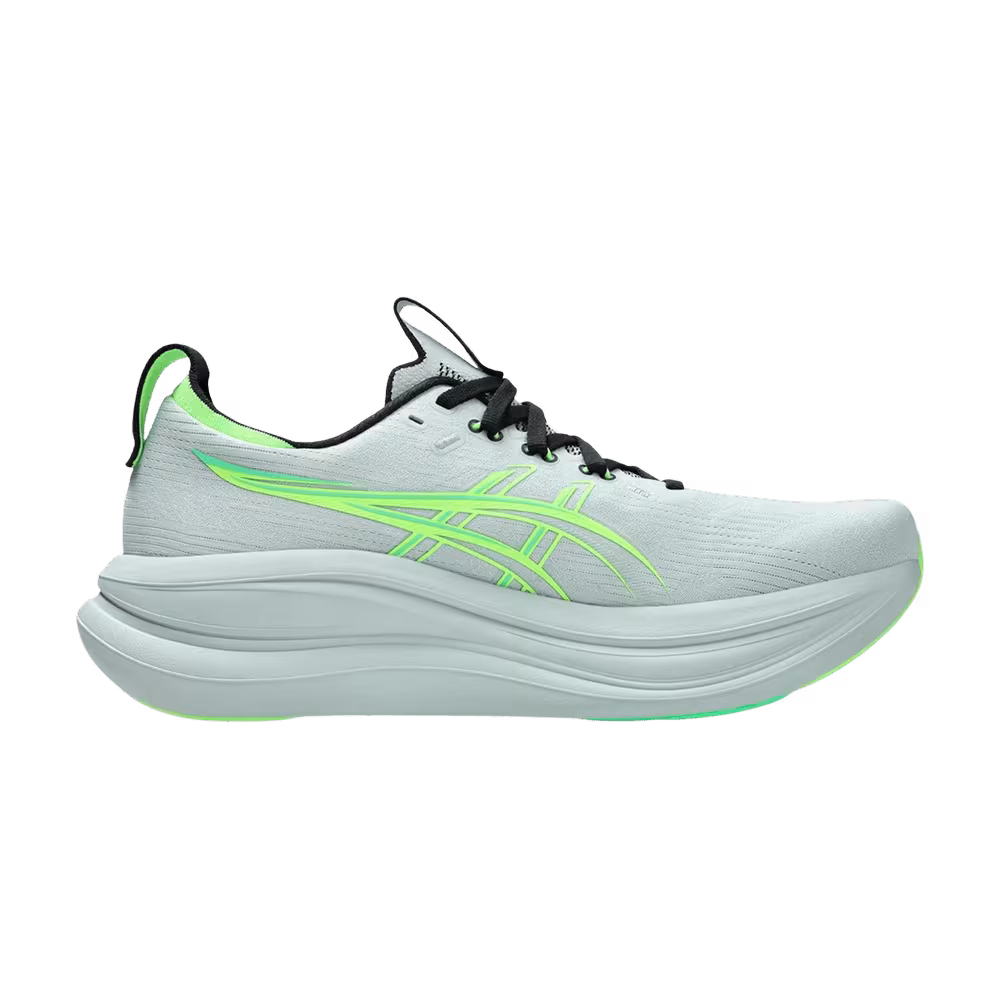 ASICS Gel Nimbus 28 4E Extra Wide Cold Moss Illuminate Green
