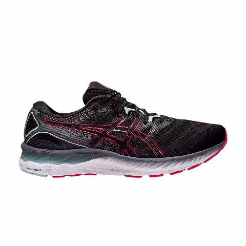 Asics Gel Nimbus 23 2E Wide 'Black Electric Red'