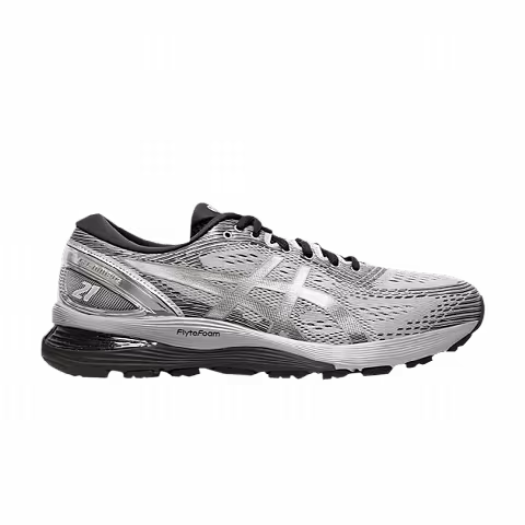 Asics Gel Nimbus 21 Platinum 'Sheet Rock Silver'