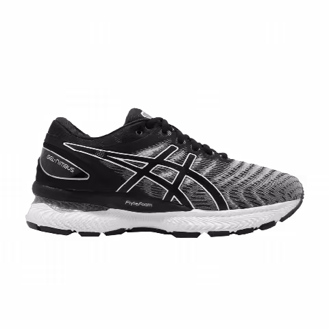 Asics Gel Nimbus 22 Wide 'White Black'