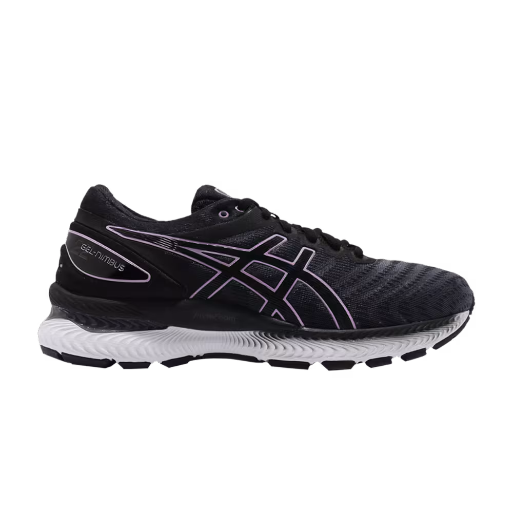 Asics Women's Gel Nimbus 22 Black Lilac Tech