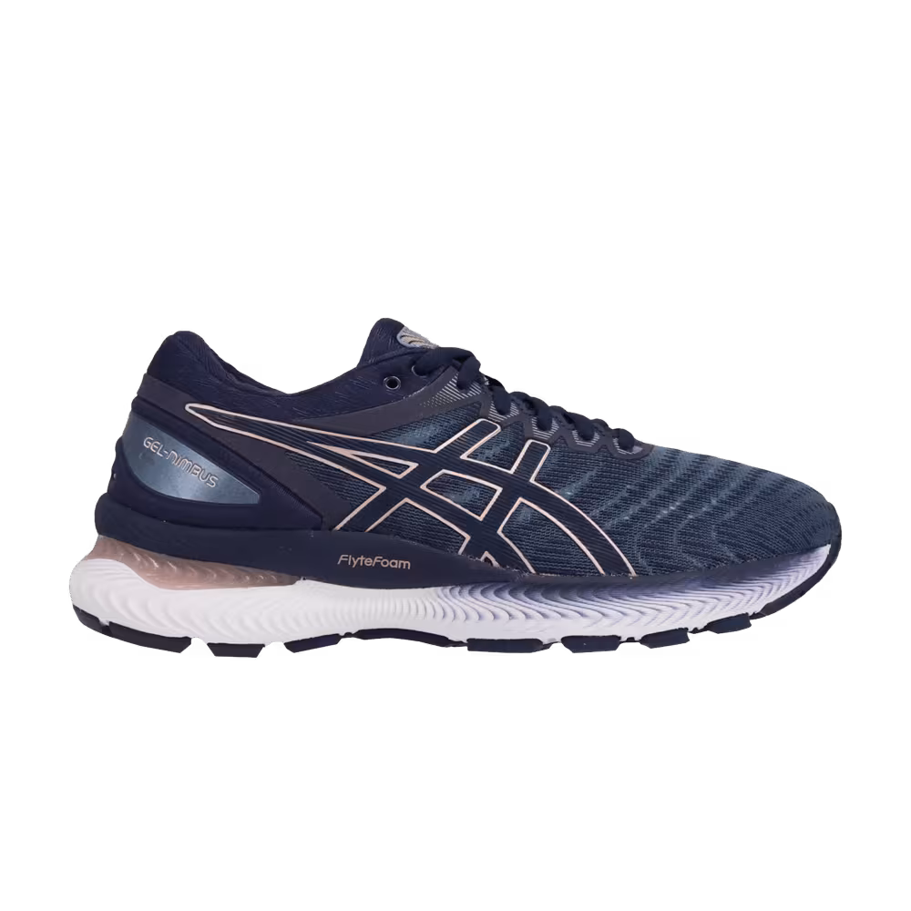 Asics Women's Gel Nimbus 22 Wide Grey Floss