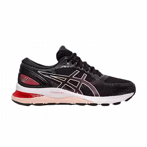 Asics Wmns Gel Nimbus 21 'Black Laser Pink'
