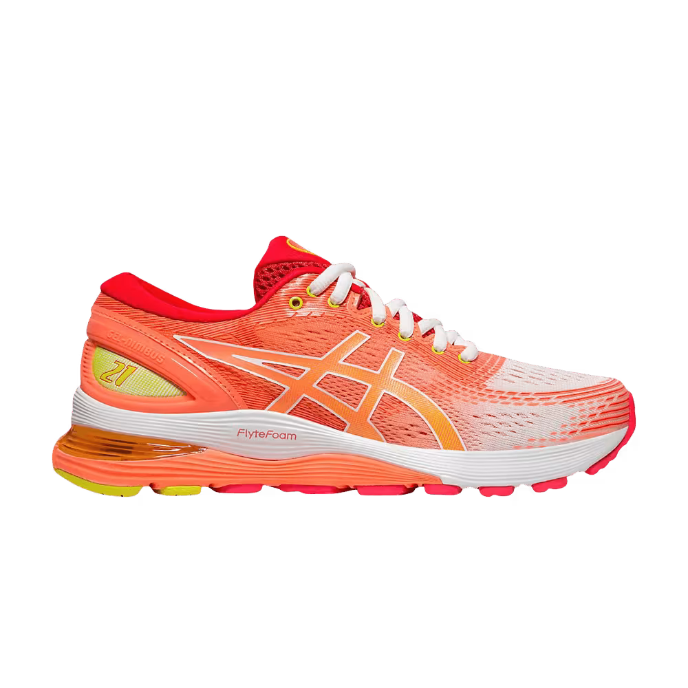 Asics Women's Gel Nimbus 21 Sun Coral