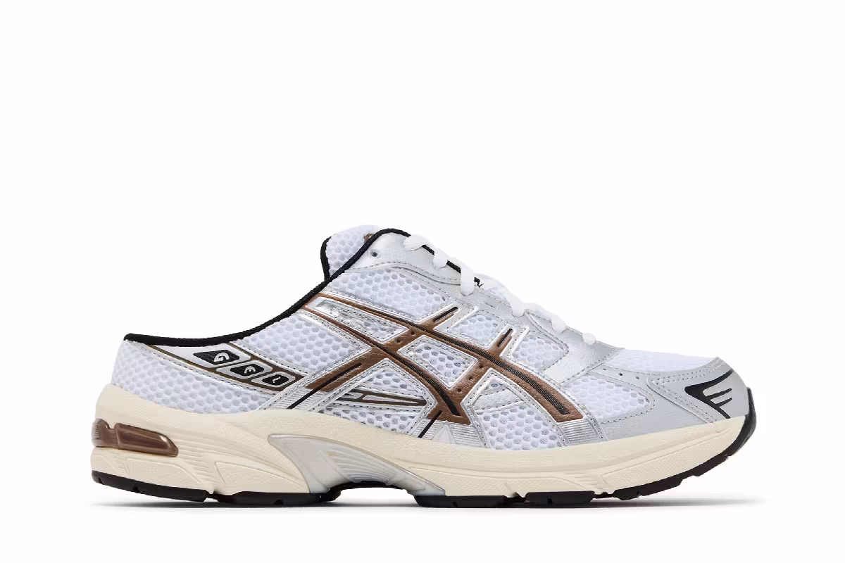 ASICS Gel 1130 Mule Silver Brown, view 2