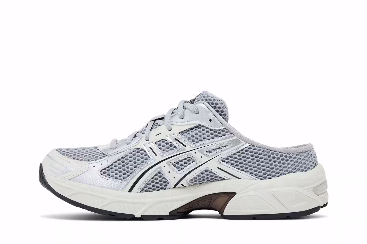 ASICS Gel 1130 Mule Cement Grey Lake Grey, view 4