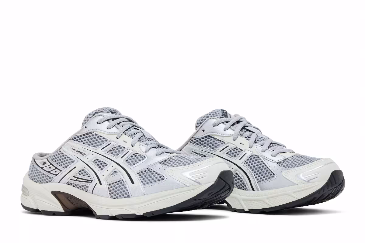 ASICS Gel 1130 Mule Cement Grey Lake Grey, view 9