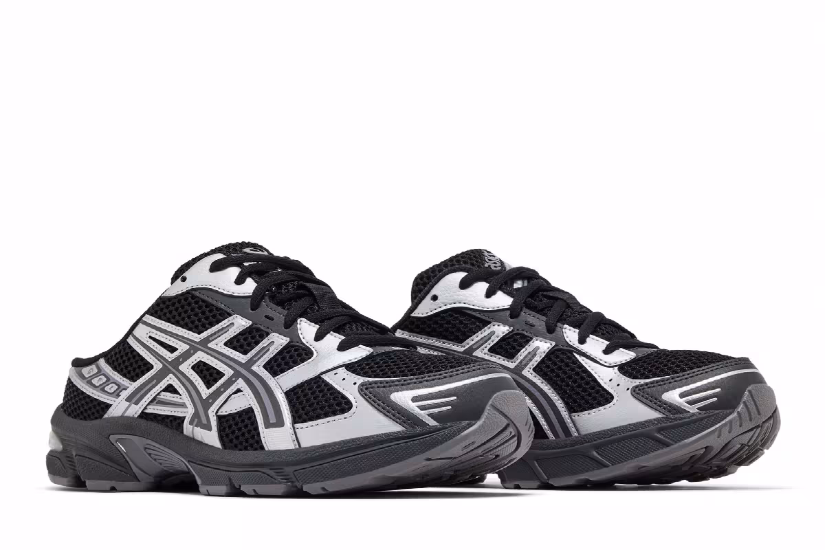 ASICS Gel 1130 Mule Black Silver, view 9