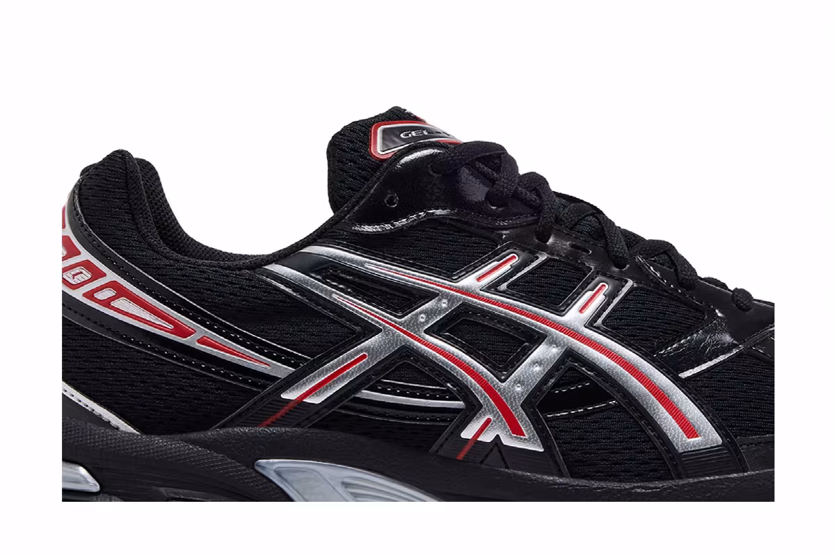 ASICS Gel 1130 Black Red, view 3