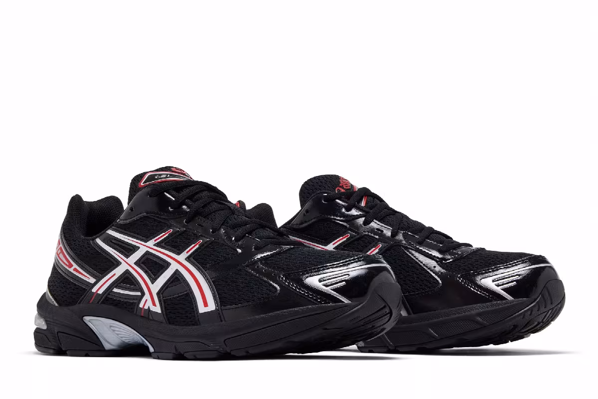 ASICS Gel 1130 Black Red, view 9