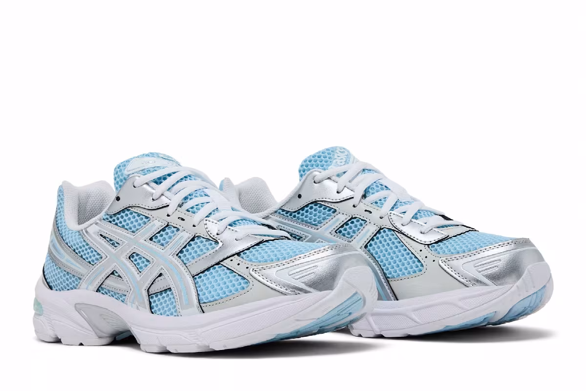 ASICS Gel 1130 Faded Denim Pure Silver, view 9