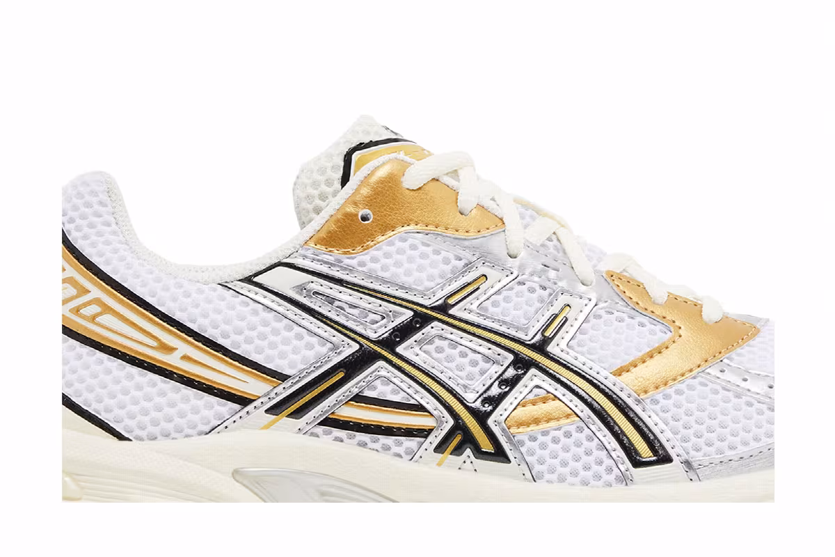 ASICS Men's Gel 1130 White Black Gold, view 3