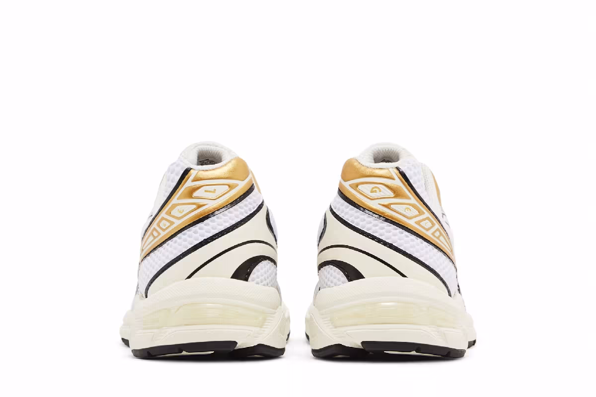 ASICS Men's Gel 1130 White Black Gold, view 7