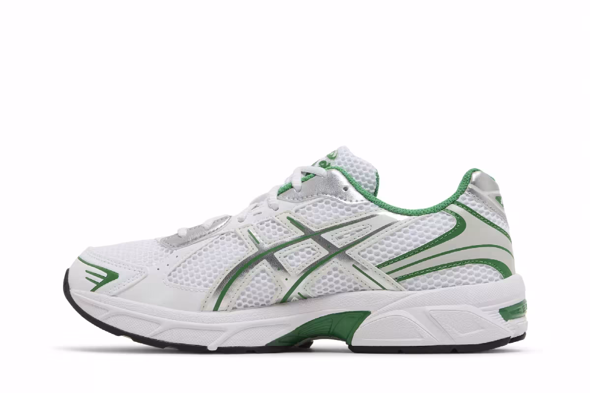 ASICS Gel 1130 White Pure Silver Green, view 4