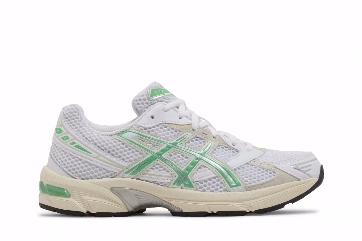ASICS Women's Gel 1130 White Malachite Green, view 2