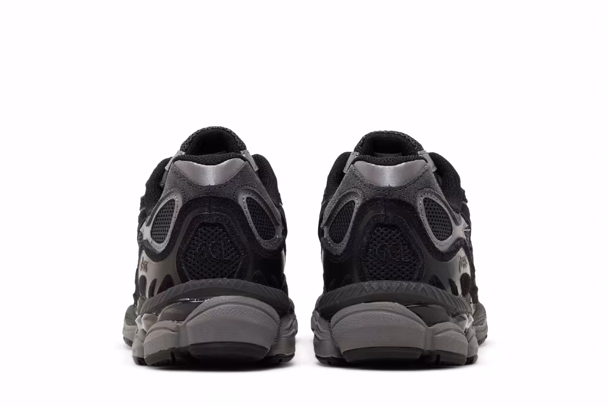 ASICS Gel NYC Graphite Grey Black, view 7