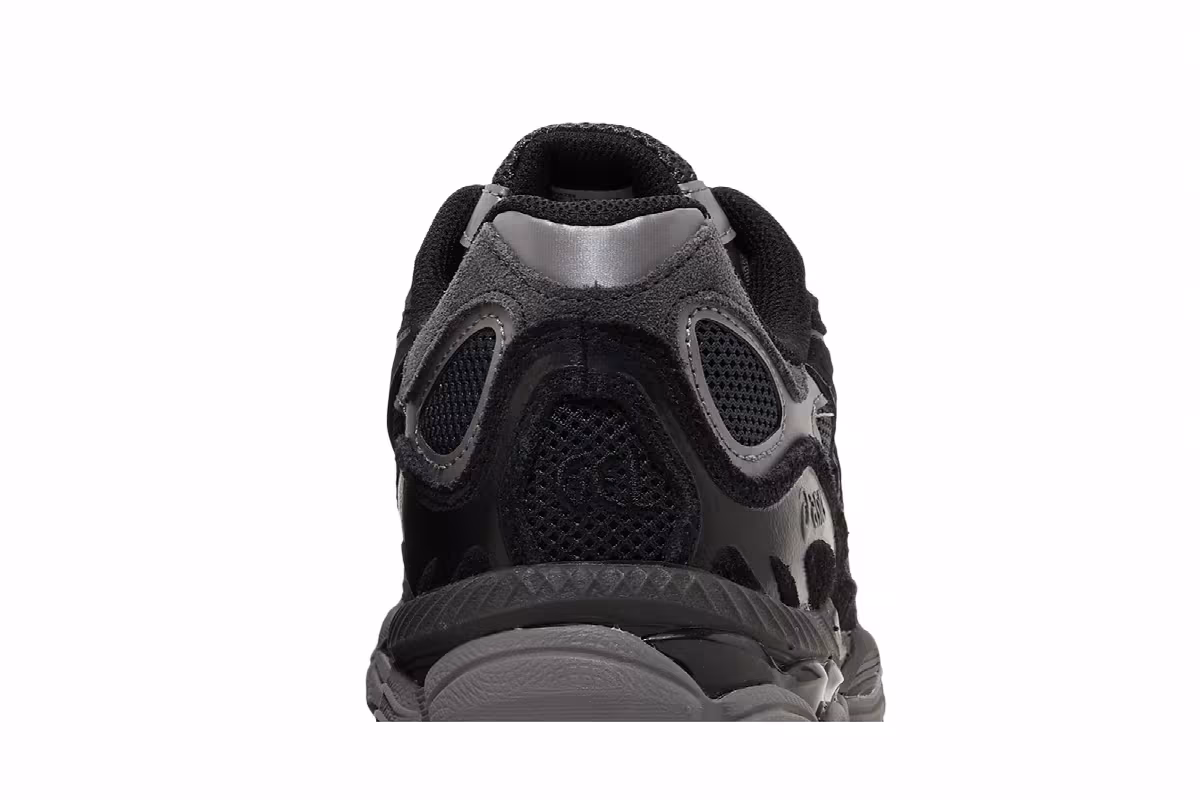 ASICS Gel NYC Graphite Grey Black, view 8