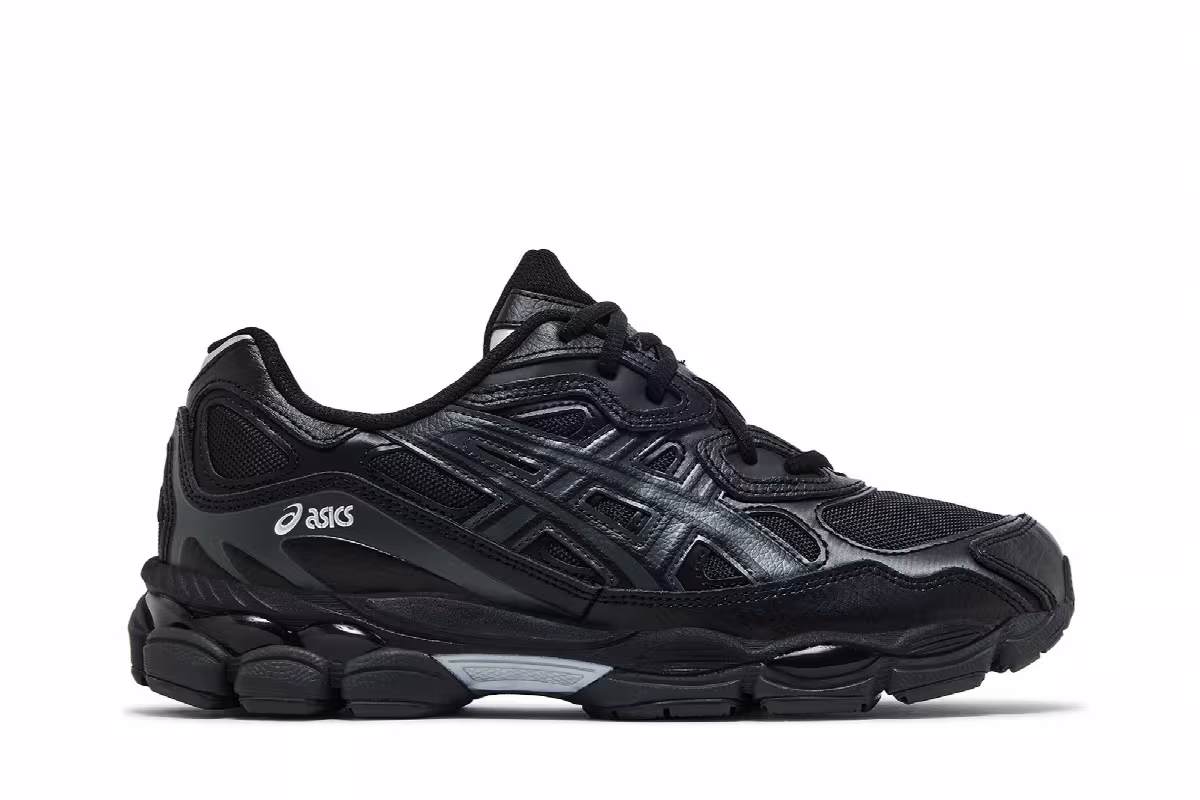 ASICS Gel NYC Triple Black, view 2