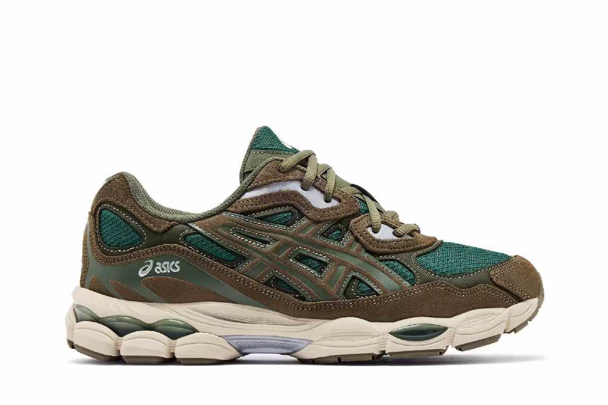 ASICS Gel NYC Grove Olive Canvas, view 2