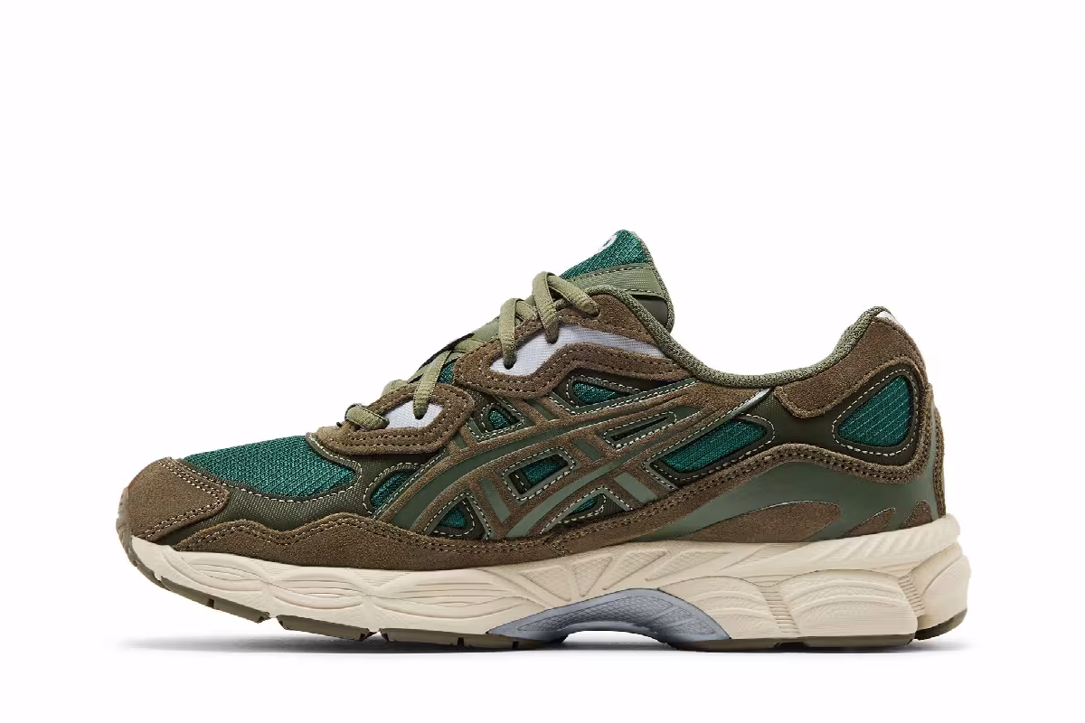ASICS Gel NYC Grove Olive Canvas, view 4