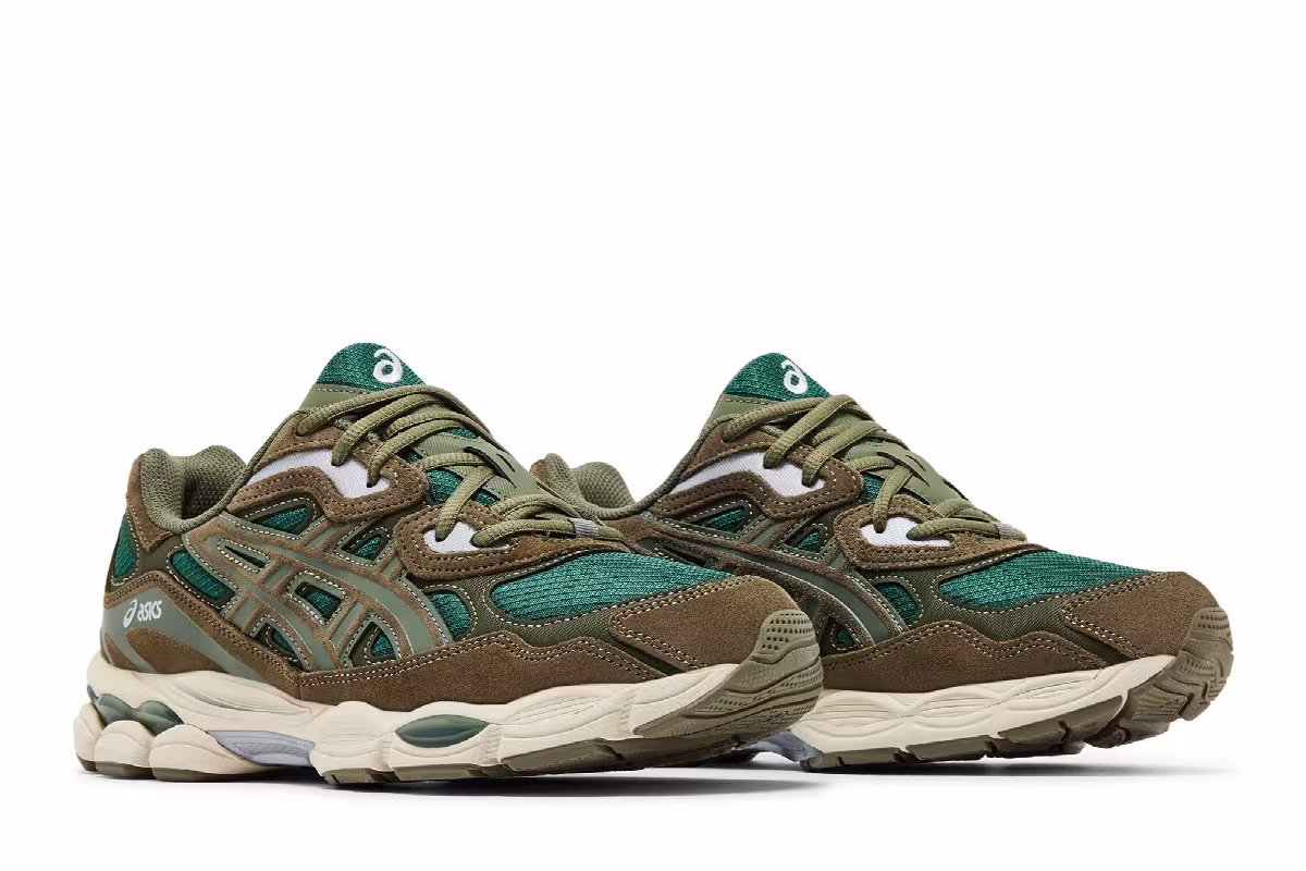 ASICS Gel NYC Grove Olive Canvas, view 9
