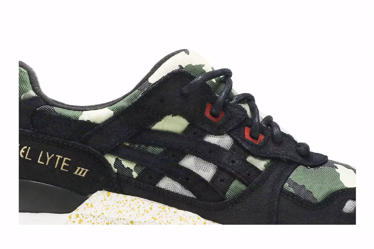 Bait x ASICS Gel-Lyte 3 Vanquish Camo, view 3