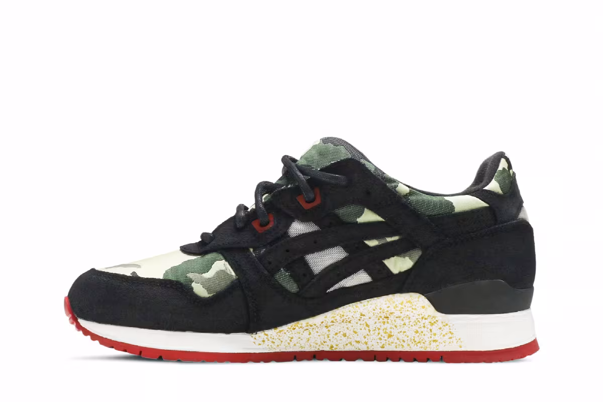 Bait x ASICS Gel-Lyte 3 Vanquish Camo, view 4