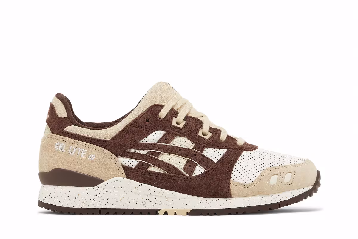 ASICS Gel Lyte 3 OG Cream Dark Brown, view 2