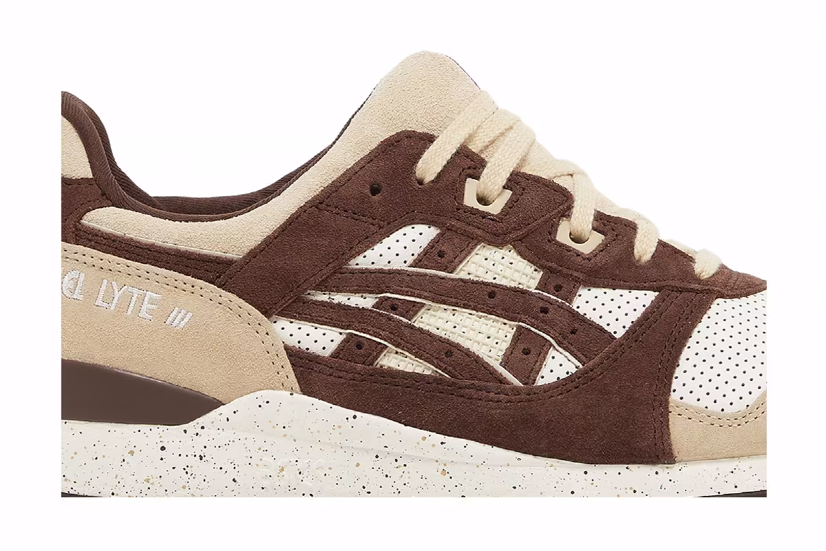 ASICS Gel Lyte 3 OG Cream Dark Brown, view 3