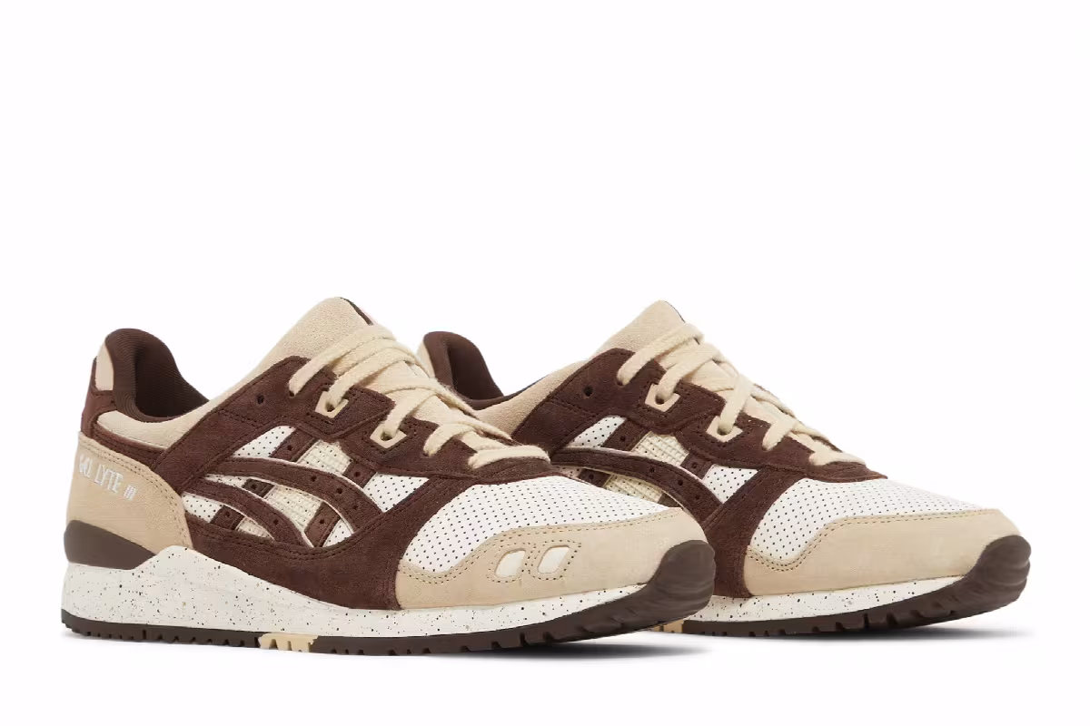 ASICS Gel Lyte 3 OG Cream Dark Brown, view 9