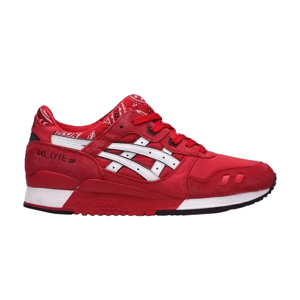 ASICS Gel Lyte 3 Red Bandana