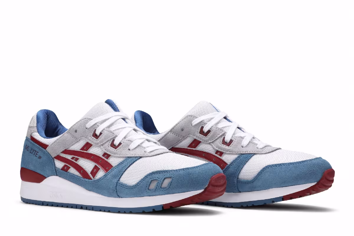 ASICS Gel Lyte 3 OG Azure Beet Juice, view 9