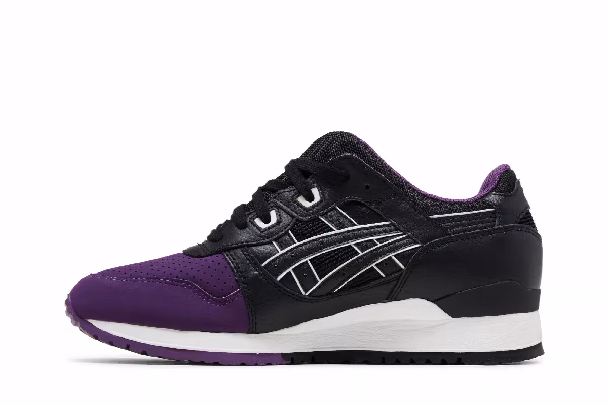 ASICS Gel Lyte 3 Purple Black, view 4