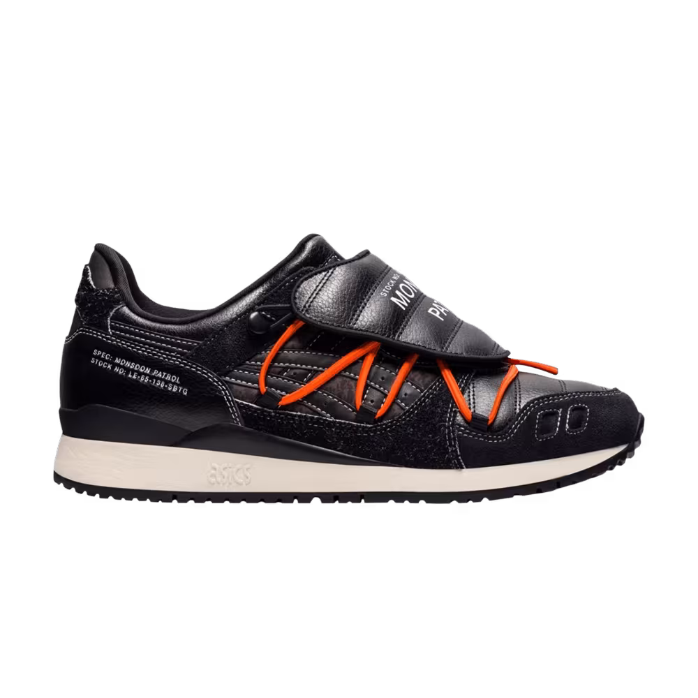 Limited Edt x SBTG x ASICS Gel Lyte 3 OG Monsoon Patrol - Black