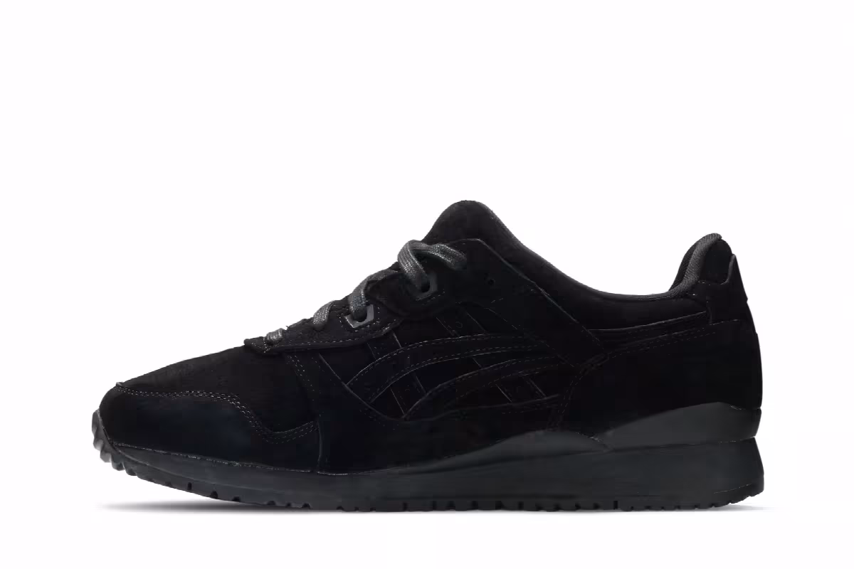 ASICS Gel Lyte 3 Triple Black, view 4