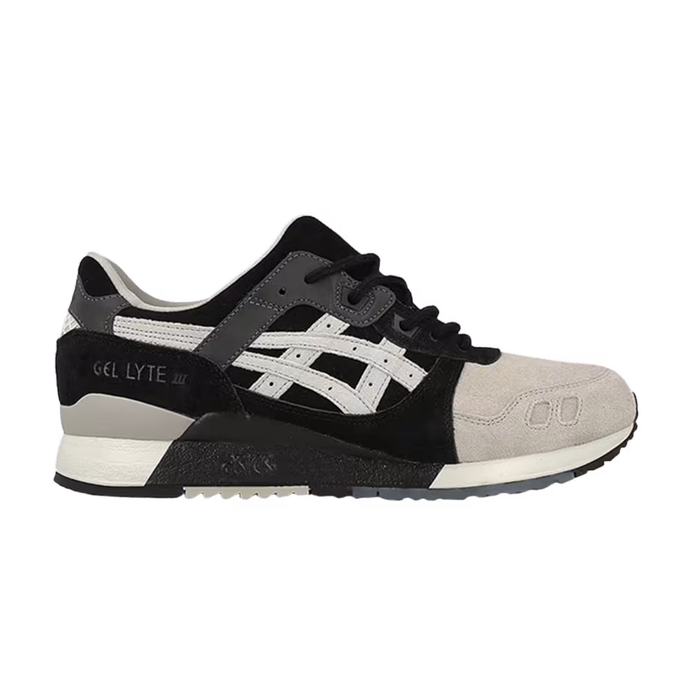 Kickslab x ASICS Gel Lyte 3 Black Cool Grey