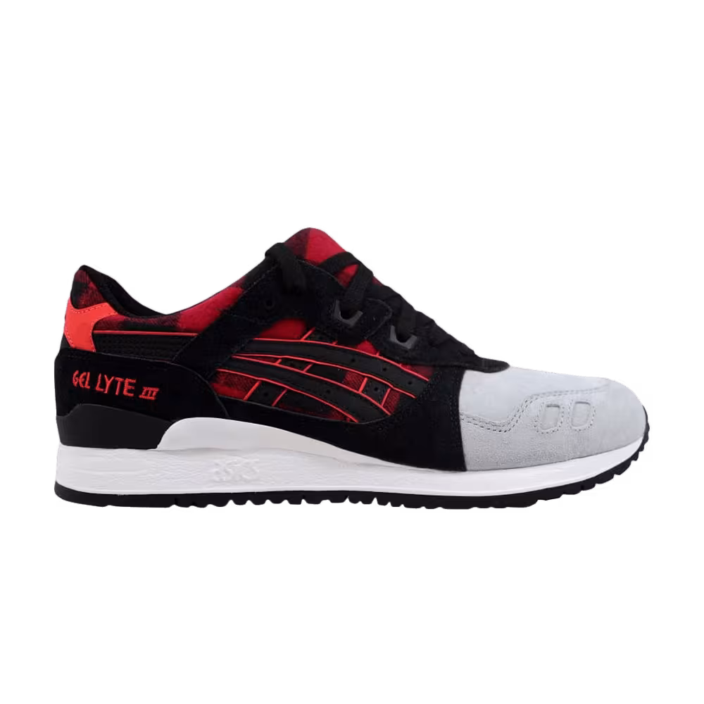 ASICS Gel Lyte 3 Red Black