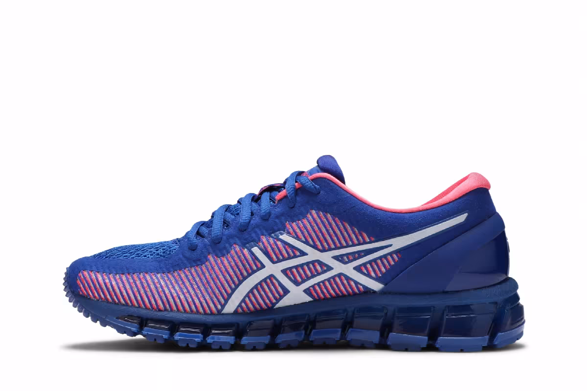 Asics Women's Gel Quantum 360 CM Blue Pink Cameo, view 4